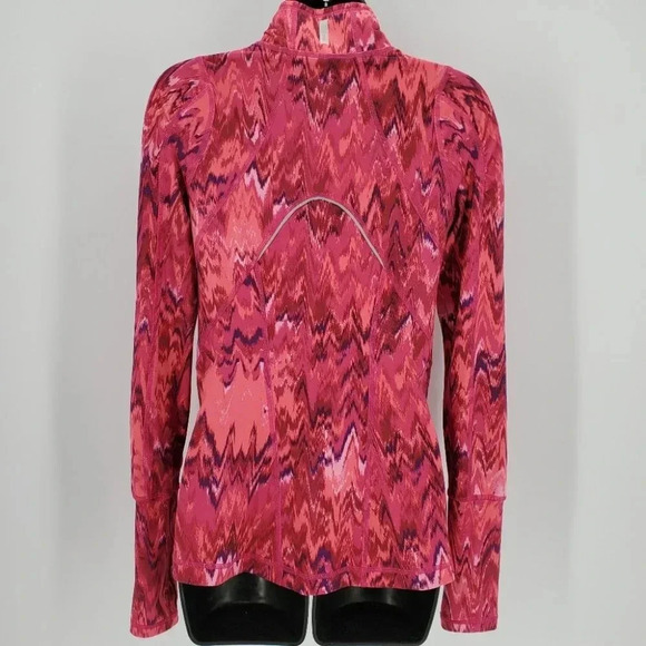 Zella 1/4 Zip Pullover Running Top Hot Pink Size XS - Picture 2 of 12